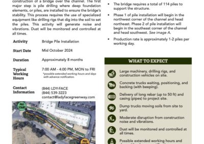 Bridge Pile Installation