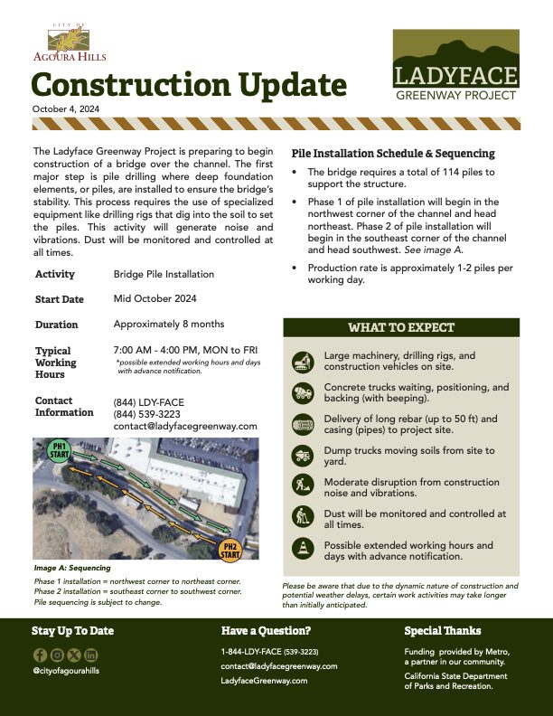 Bridge Pile Installation